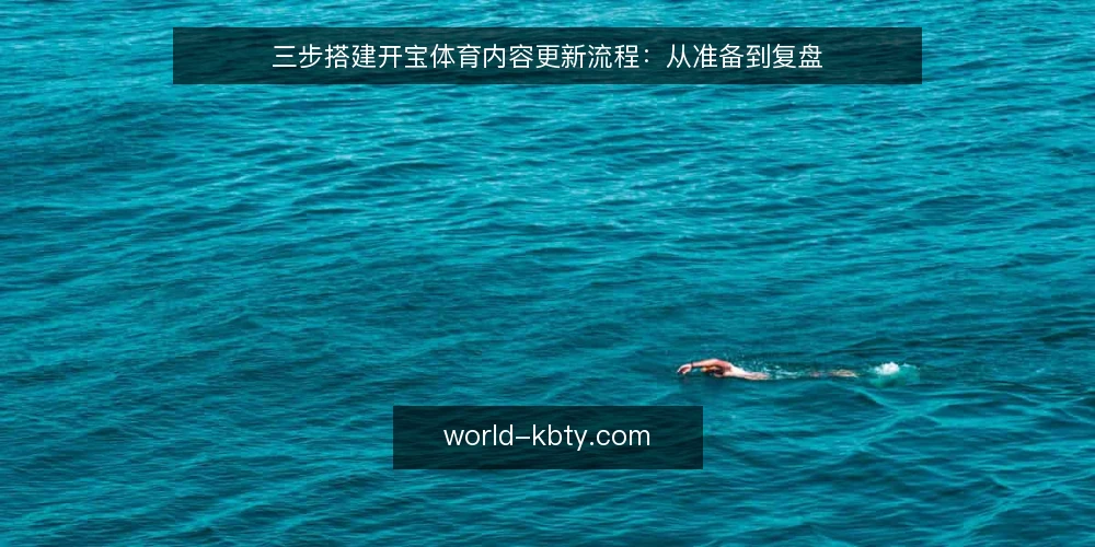 三步搭建开宝体育内容更新流程：从准备到复盘 — 第一步：明确更新目标与受众 配图